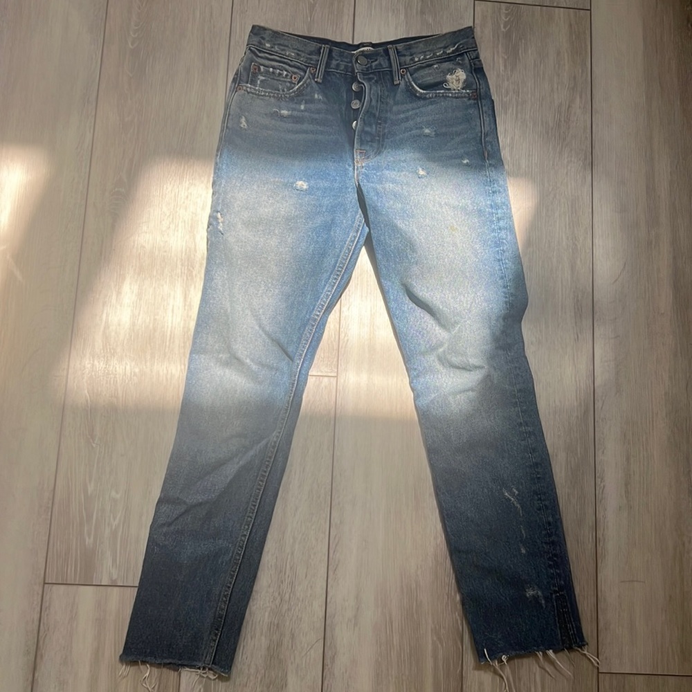 petite grlfrnd, denim pants